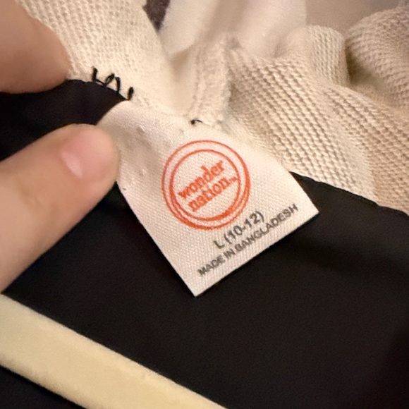 Wonder Nation Classic Black Leather Jacket - Picture 2 of 3